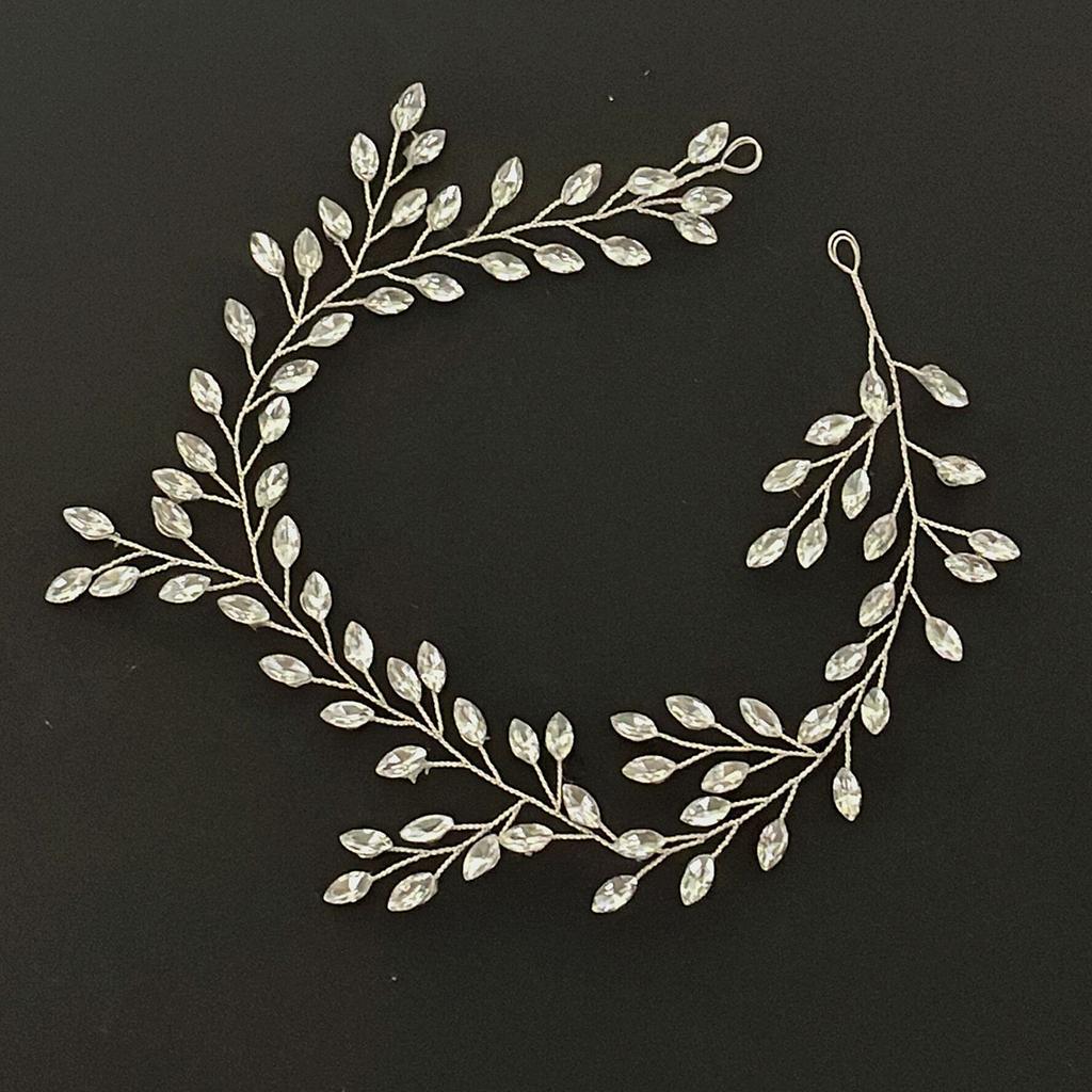 DIEZI Elegant Women Hair Accessories Bridal Headband Crystal Pearl Hairband Head Ornament Ladies New Hair Jewelry For Wedding