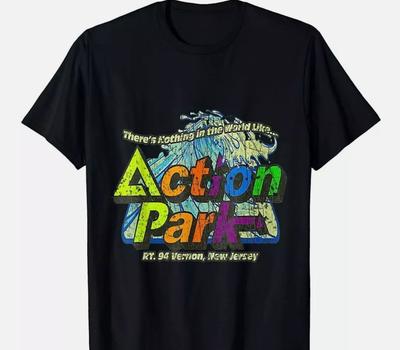Funny Action Park New Jersey 1978 Vintage T-Shirt