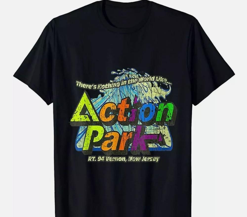 

Funny Action Park New Jersey 1978 Vintage T-Shirt 4XL