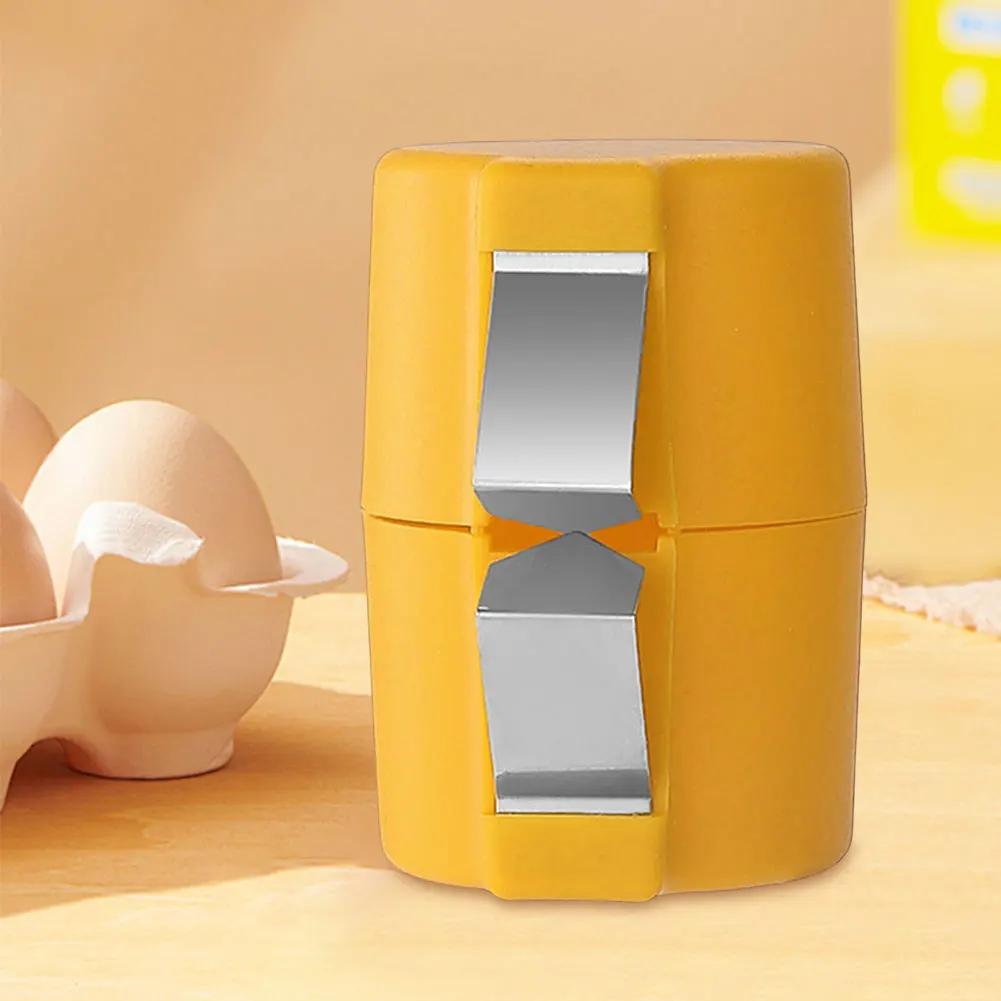 1/2PCS Egg Shell Opener,Cube Egg Seperator Convenient Eggshell Cutter Kitchen Baked Eggs Shell Separator for Cooking Camping