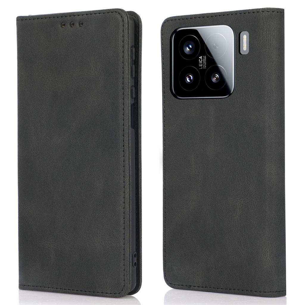 For Xiaomi 15 Case Wallet Magnetic Closing Leather Flip Phone Cover