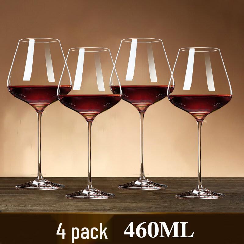 ZISIZ Crystal Red Wine Glass Set