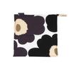 Pieni Unikko Pot Holder & Trivet 075552-819 (White/Dark Gray/Beige) 21x21cm