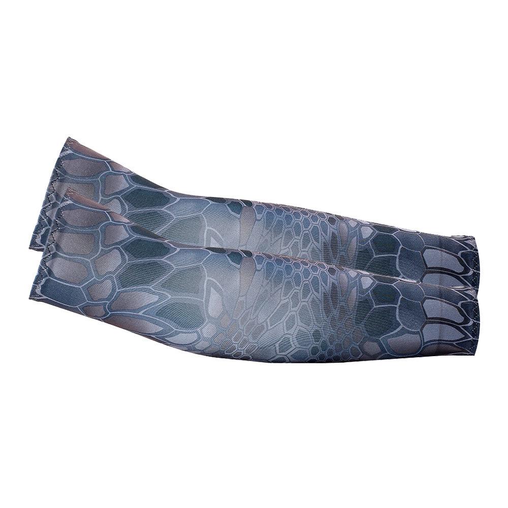 Summer Sunscreen Ice Silk Arm Sleeves: Breathable, UV Protection for Outdoor Cycling and Fishing