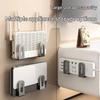 Router Storage Wall Bracket 2pcs Set Punch-free Set-top Box Holder Wall-mounted Home Organizer for Living Room Decor