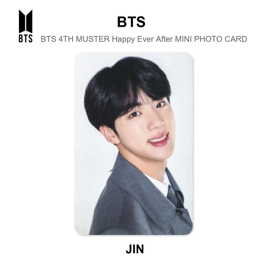 BTS BTS 4TH MUSTER Happy Ever After MINI PHOTO CARD Official Photocard