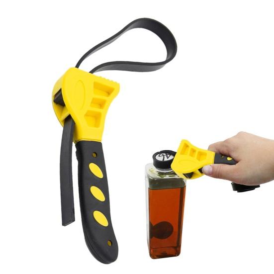 1/2 buc cheie curea cheie filtru ulei curea cauciuc cheie curea reglabilă instrument pentru robinet chiuvetă pentru spații înguste