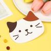 Non-slip Hot Drink Insulated Pad New Cartoon Cat Shaped Tea Mat Cup Holder Mat Coffee Coaster Stand Kitchen Accessories