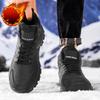 Winter Snow Boots For Men Women Keep Warm Cotton Shoes Outdoor Hiking Shoes Plush Warm High Ankle Boots Big Size 48 Man Sneakers