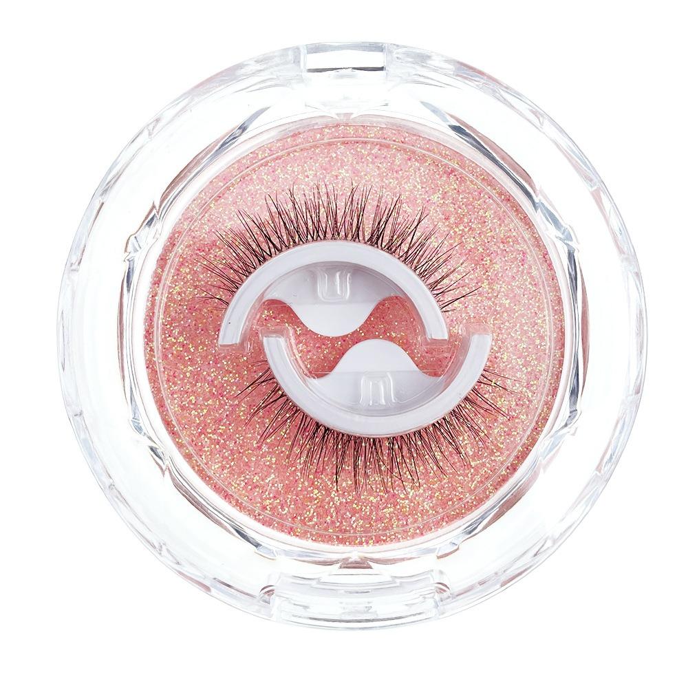 with Spare Tape Glue Free False Eyelashes Long Lasting False Eyelash Clusters  Makeup Tools