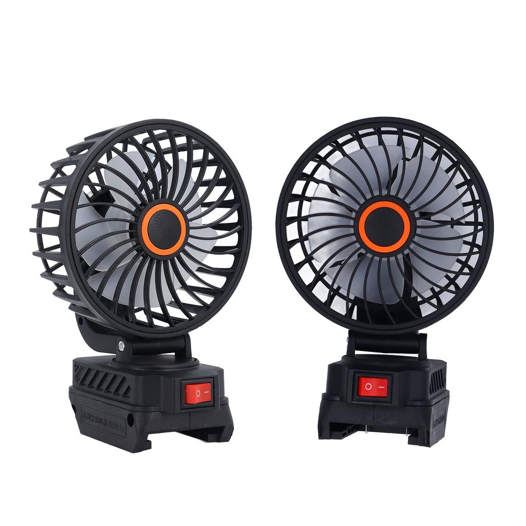 Camping Fan 4 Inch Multifunctional Lithium Battery Operated Portable Outdoor Fan for Dartek 20V