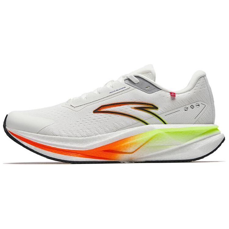 

New Anta Champion 3SE Cushioning Lightweight Rebound Low top Running Shoes Men s White Black Orange 112515532-2 41