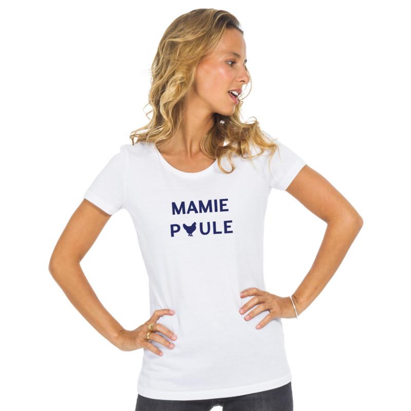 Damen T-Shirt - MAMIE POULE 2 WAF