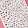 4 Sheets Rhinestone Stickers Faux Pearl Self Adhesive Face Jewels Stick Makeup Face Hair Body Decoration Rhinestone Charms