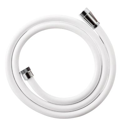 Grifo de ducha Sanei de la empresa SANEI, mate, compatible con la mayoría de adaptadores laterales de grifo. Fabricado en Japón. (Nombre anterior Seisakusho) manguera, blanca, fabricantes,
