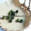 11x12mm & 16x17mm Wooden Beads for Jewelry, Handmade Beading Material with Drawstring Bucket