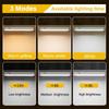 LED Night Light Desk Lamp Office Study Light USB Rechargeable Light Magnetic Dimmable Eye Protection Bedroom Light Three Colors