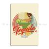 Vaccination Tequila Lovers Funny Cinco de Mayo Best Tequila Gift Mexico Mexican Metal Create Living Room Bar Tin Sign Poster