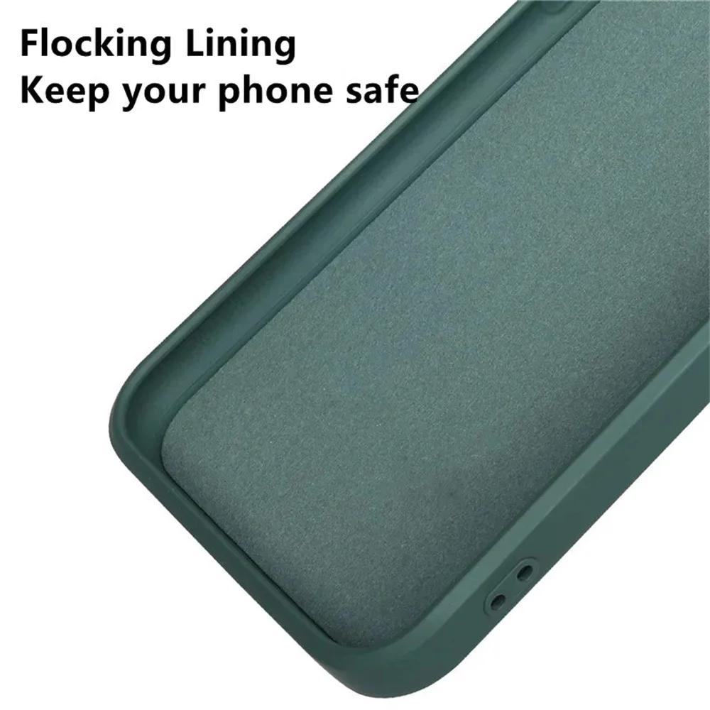 Luxury Liquid Silicone Phone Case For Samsung A13 A14 A15 A21S A25 A31 A32 A33 A34 A35 A36 A41 A42 A50 A51 A52 Back Cover