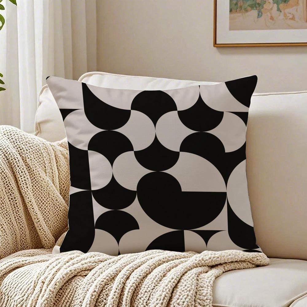 Minimal Modern Art RReduced Geometry Cushion Cover Pillowcase Antidustmite living Room Sofa Decor Cushion Room