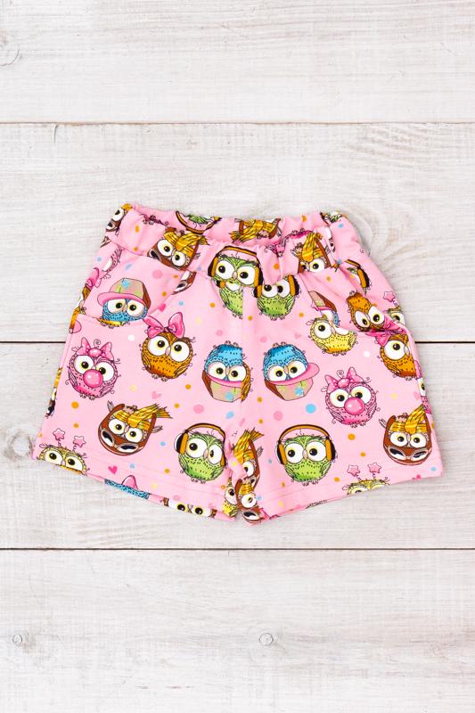 

Дівчачі повсякденні шорти – М який матеріал та трендовий дизайн, Літо, 6033-055 HC 104 бейкер miller рожевий колір