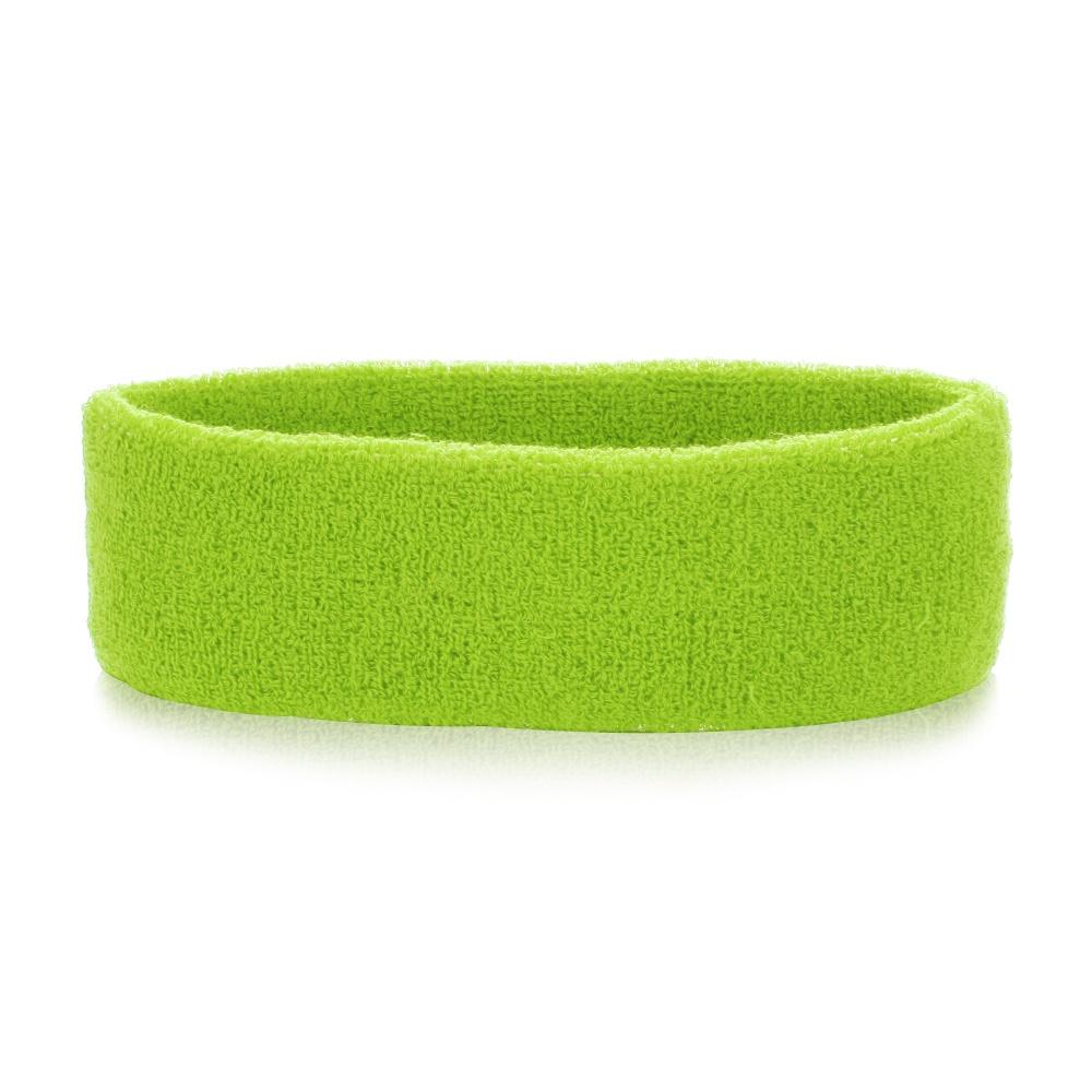 New Terry Cloth Tennis Basketball for Yoga Gym Workout Sports Headbands Athletic Sweat Bands Elastic Hair Bands Cotton Sweatband