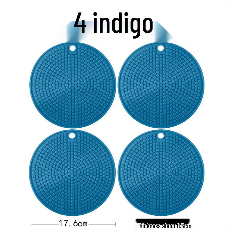 Ruhan Silicone Heat Insulation Placemat Coaster Set
