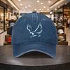 Bald Eagle Pattern Baseball Cap Unisex Lightweight Buckle Closure Sports Casual Wear Multiple Colors