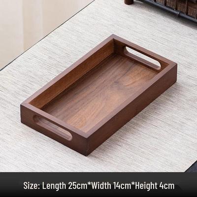 Ru Han Wooden Rectangular Storage Tray