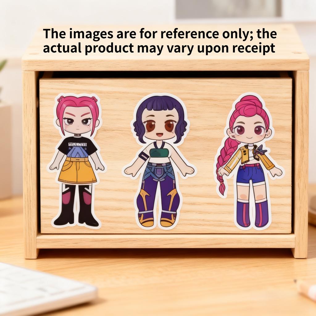 KPop Dämonenjäger Cartoon-Aufkleber, DIY Anime Doodle Abziehbilder für Gepäck