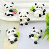 Cute Cartoon Bear Resin Hair Clip & Phone Pendant Set