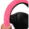 Plush Steering Wheel Cover Winter Handbrake Shift Cover Universal Telescopic Steering Wheel Cover Car Accessories