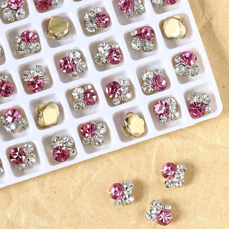 Украшения для ногтей, стеки, чешские стеки, стеки, сплавы, стеки, размер, японские украшения для ногтей с бриллиантами