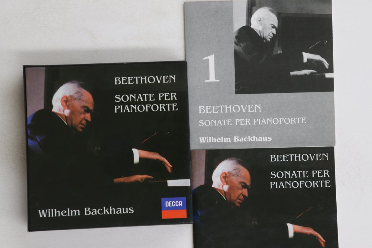 

CD WILHELM BACKHAUS - Beethoven Sonate Per Pianoforte 4672582 DECCA 2000 Europe Classical Used