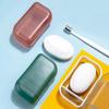 Waterproof Soap Dishes Organizer Sealed Soap Container Durable Square Travel Soap Box  for Home