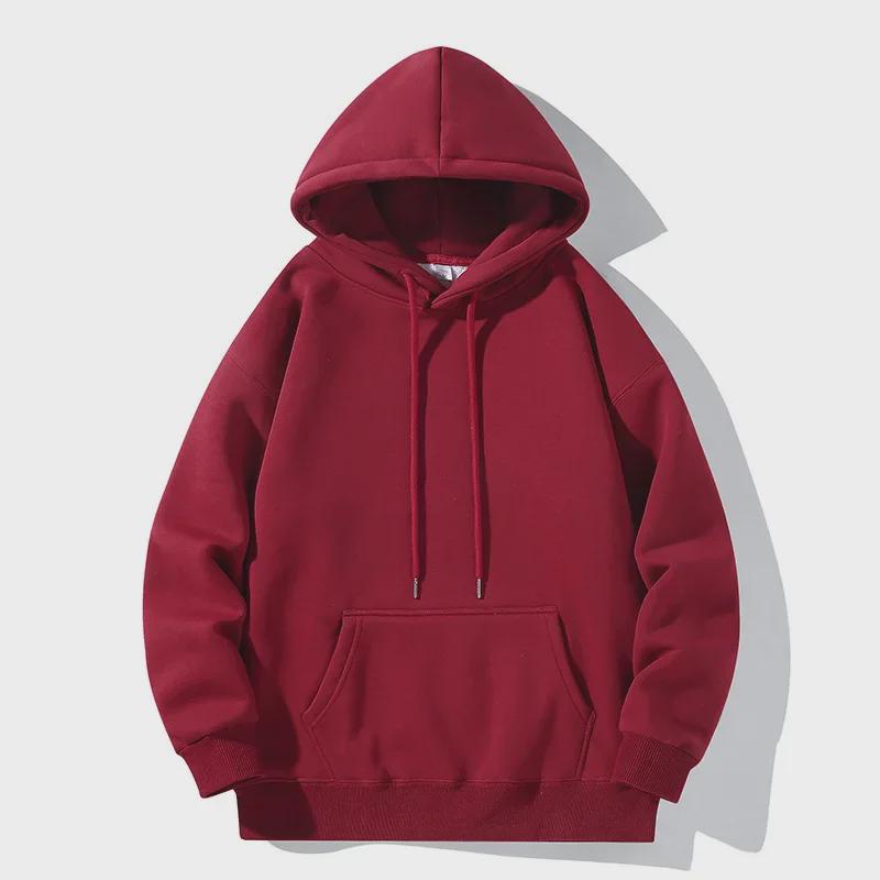 Unisex Hochwertiger Amerikanischer Leichter Herbst-Hoodie: Verdicktes lässiges Sport-Sweatshirt für Studenten