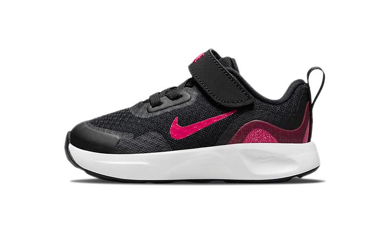 

Nike Wearallday Low top Running Shoes Black White Pink Infant And Toddler CJ3818-016 21