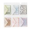 6packs/lot Memo Pads Material Paper Interpaper Floral Patterns Junk Journal Scrapbooking Retro Background Decoration