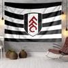 Fulham Football Crest Tapestry, Unique Design Tapestry, Wall Decor for Bedroom,Livingroom, Playroom,Heartwarming Fan Holiday Gifts