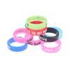 10Pcs Anti Slip Bands Silicone Ring O-Shaped Ring Protector Random Color Tackle Anti-Slip Ring For Fishing Rod Fishing Tackle