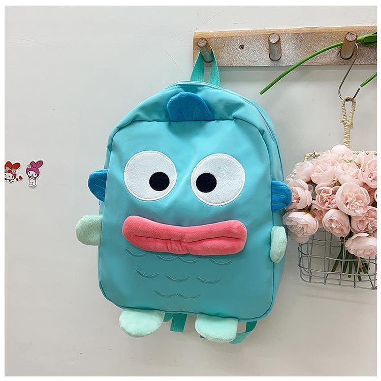 2025 Funny casual cute cartoon backpack primary school students large capacity lightweight backpack trendy school bag