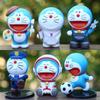 Doraemon Space Football Anime Figure Blind Box - Cute Desktop Decoration Ornament