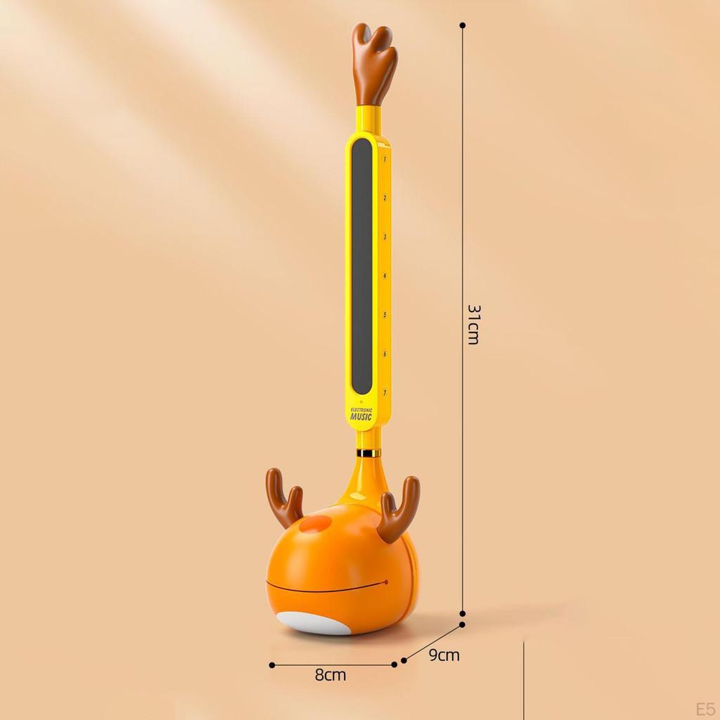 Cartoon Electronic Toy Educational Kids Musical Creativity Hand Grip Guitar for Game