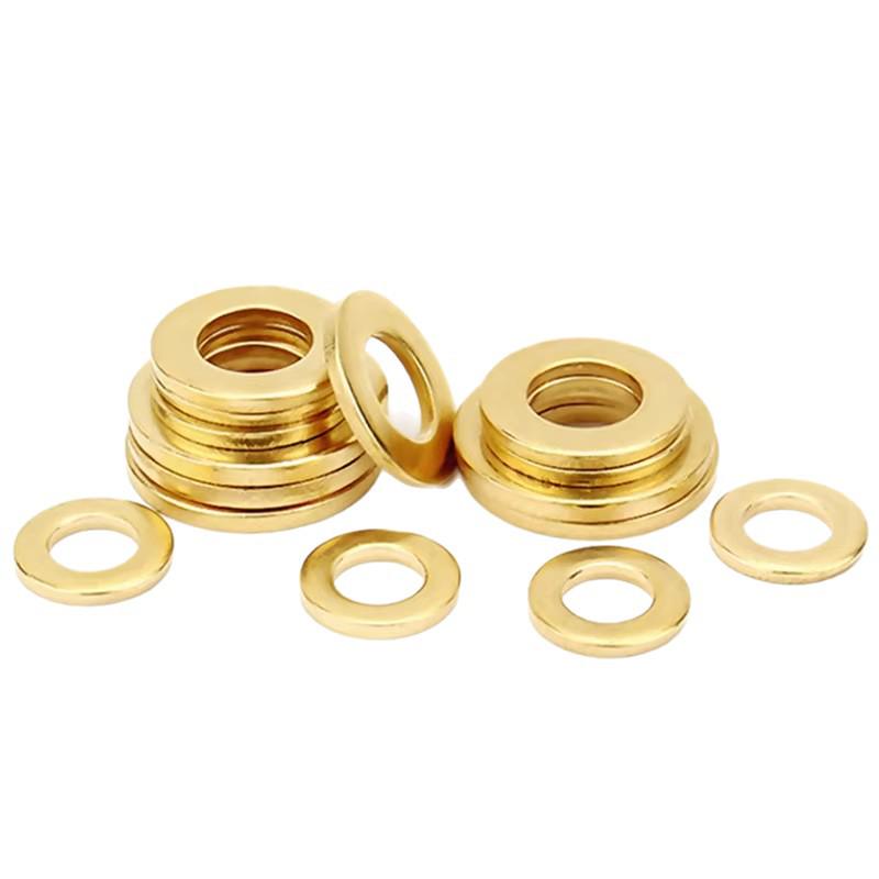 Thickened Round Brass Washer M2-M20