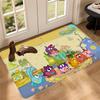 Cartoon K-KikoRiki Hallway Carpet Non-Slip Laundry Room Mat Laundry Decor Balcony Child Living Room Toilet Rug