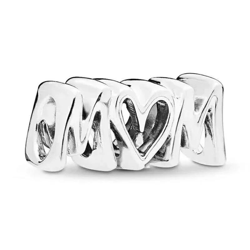 Perles New Love Dad Nan Mom Sister Best Friends pour bracelets à breloques et bracelets DIY pour femmes Fabrication de bijoux Dropshipping