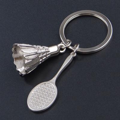 Durable Key Pendant Badminton Racket Pendant Gift Portable