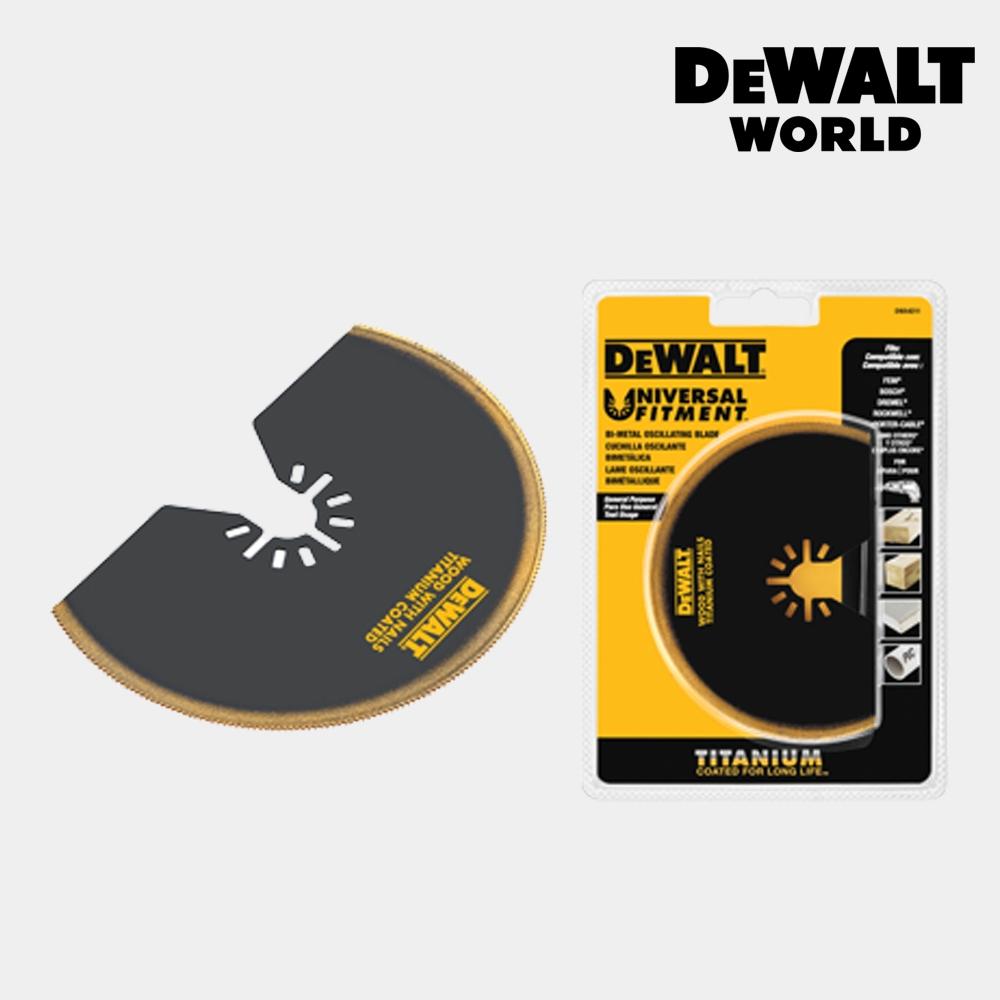 

DeWalt Multi Cutter Полукруглый металл с титановым покрытием для дерева DWA4211