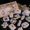 45pcs /Boxed Stickers Magic Academy Series Stickers DIY Decorative Sealing Stickers DIY Decorative Sealing Stickers for Hand Accounts