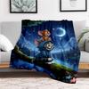 """Tom & Jerry Nachtabenteuer Hoodie"" Decke Flanell Überwurfdecke für Sofa, Bett, Reisen, Camping, Büro"""